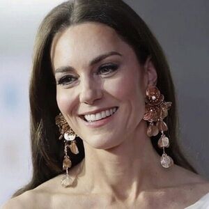 Zara Gold  Floral Earrings